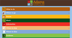Desktop Screenshot of m.adamscountytravel.org