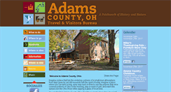Desktop Screenshot of adamscountytravel.org